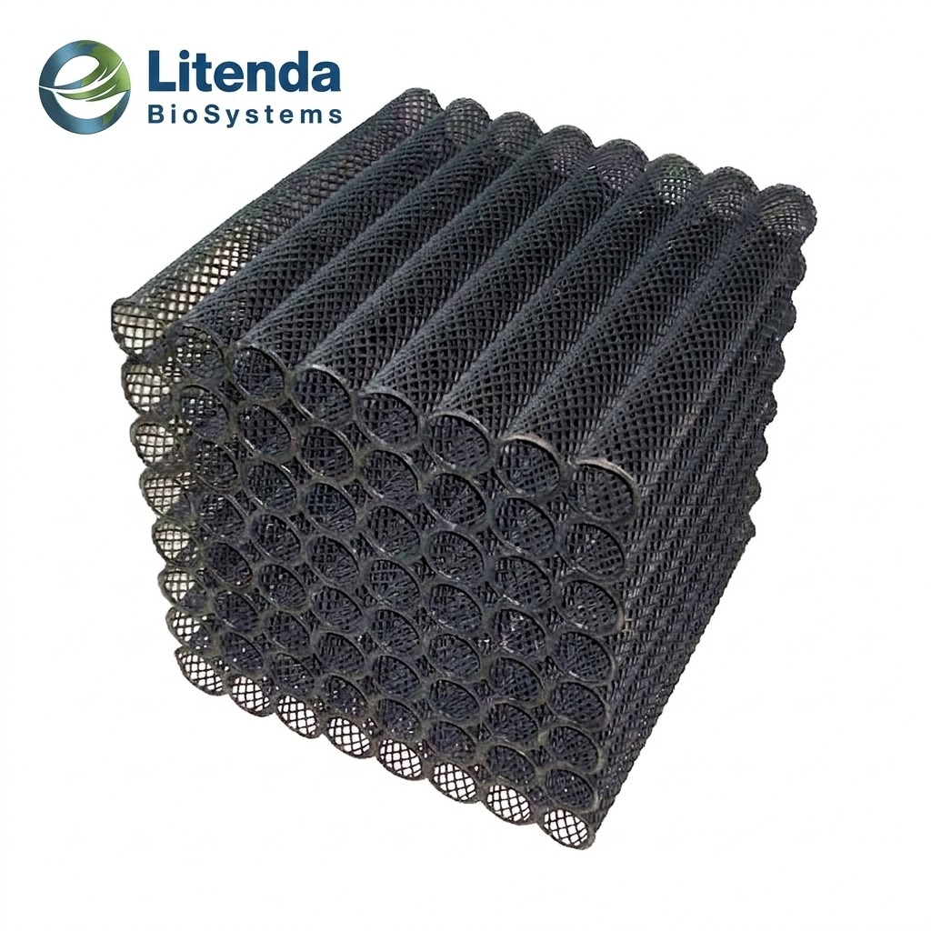 LiTENDA Bio Block hexagonal channel structure