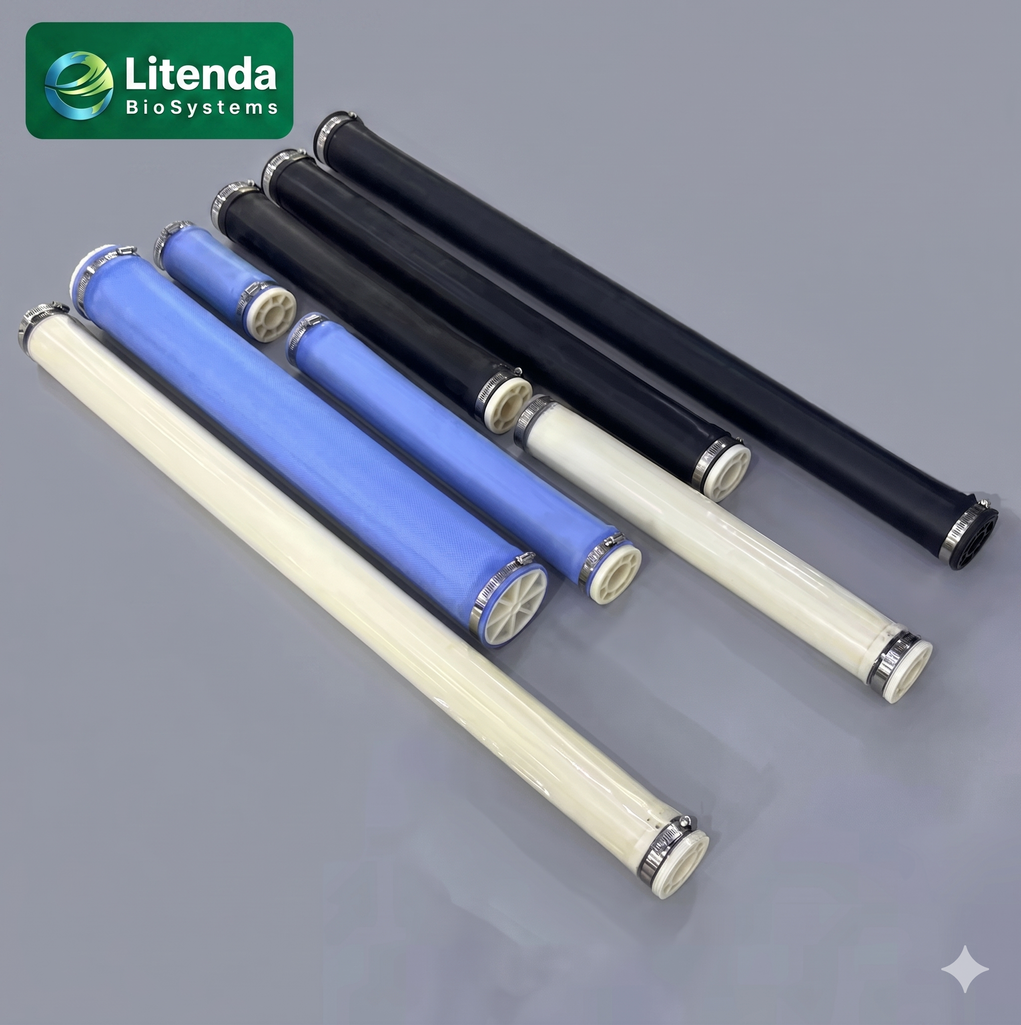 Tube diffuser raw material and components