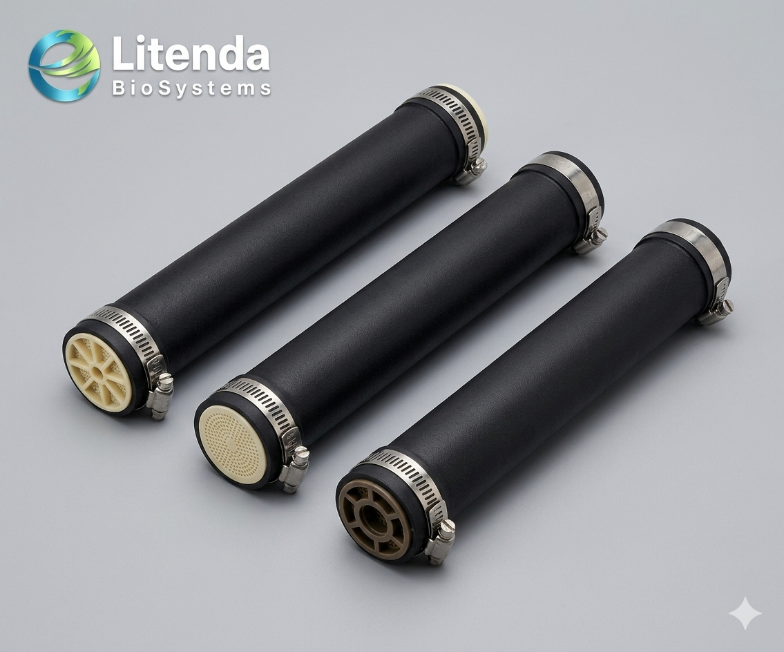 Tube diffuser industrial wastewater application